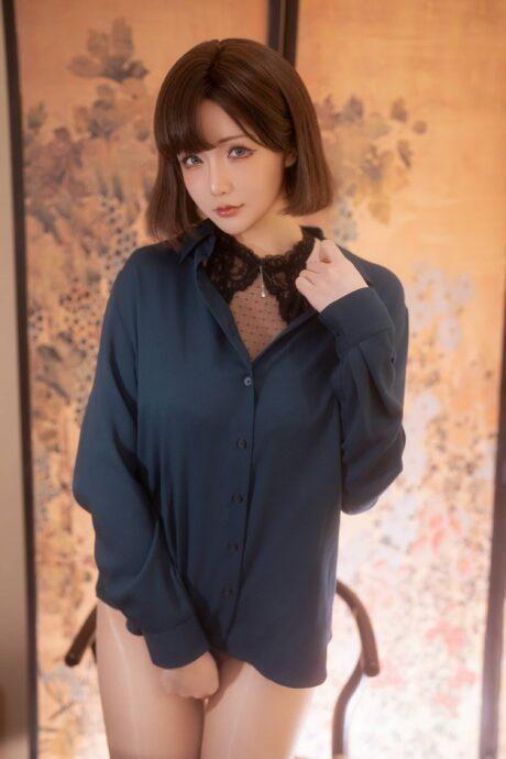 邻居姐姐的温馨问候：星之迟迟带来原创cos热心的邻居姐姐