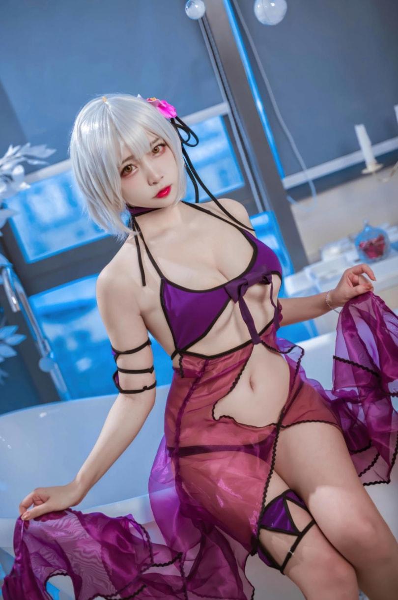 二佐Nisa – FATE-黑贞水着