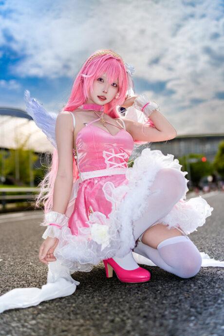 从甜美到心机：Reo演绎胜利女神妮姬桃乐丝COS惊艳全场