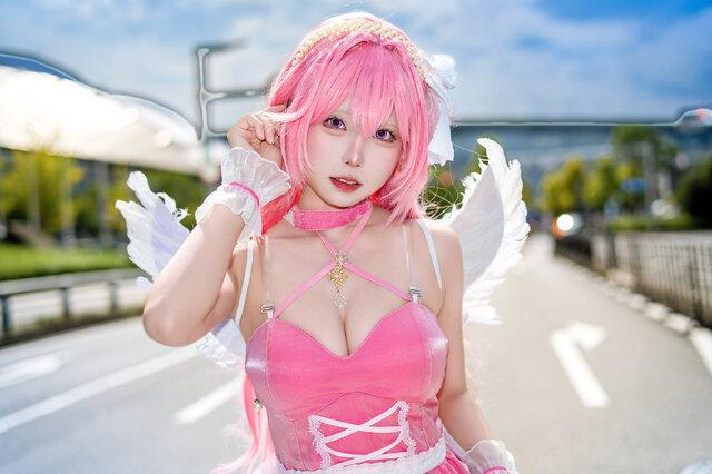 从甜美到心机：Reo演绎胜利女神妮姬桃乐丝COS惊艳全场