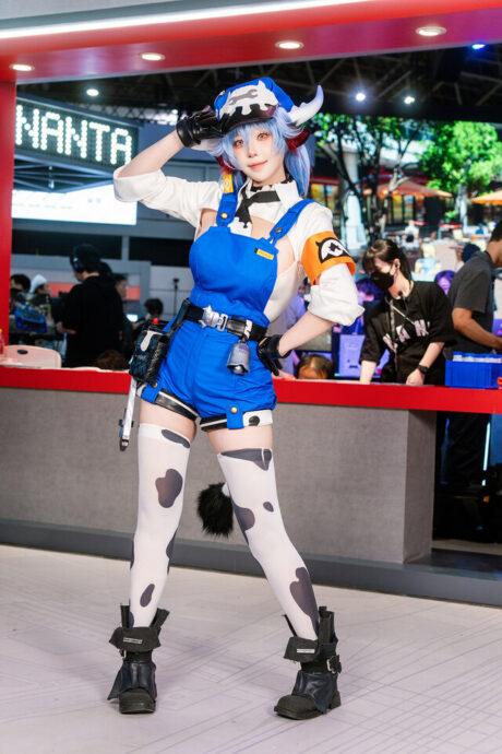 无限大ANANTA引爆东京电玩展，Tako送奶员COS惊艳全场