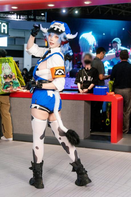 无限大ANANTA引爆东京电玩展，Tako送奶员COS惊艳全场