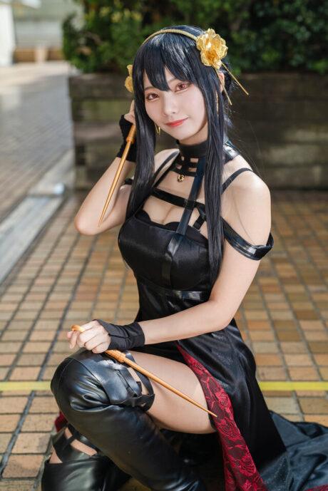 池袋阳光城活动：石黒八絵花诠释美丽又危险的约尔·福杰COS