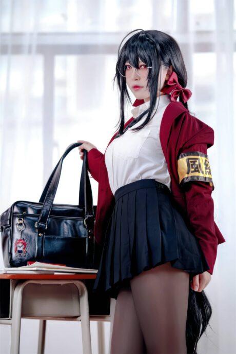 突破传统：BANBANKO半半子带来新风纪委员版的大凤COS