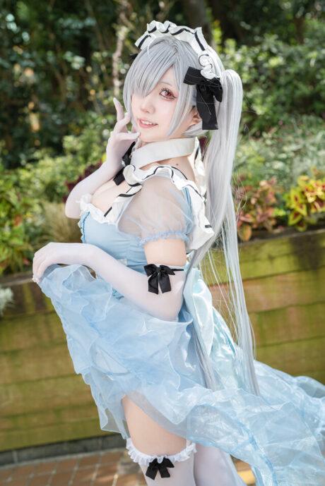 胜利女神二周年庆典：猫宫美噌灰姑娘COS带来震撼视觉冲击