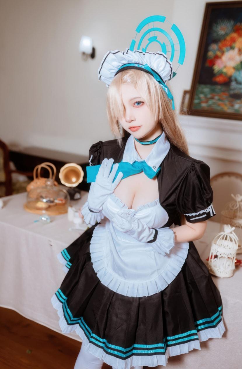 二佐Nisa – 蔚蓝档案-明日奈女仆