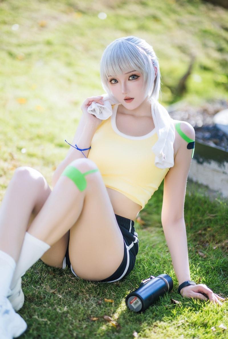 瓜希酱 灵笼-白月魁运动服