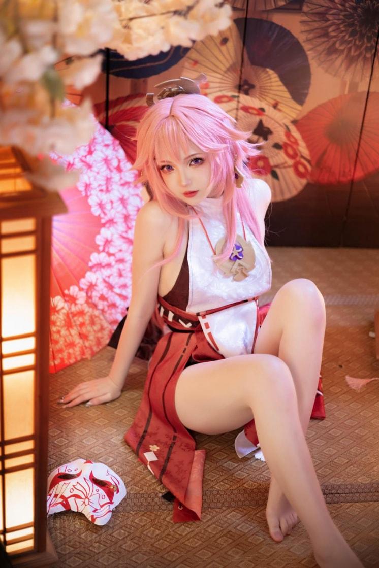 雪晴Astra 八重神子 (原神)