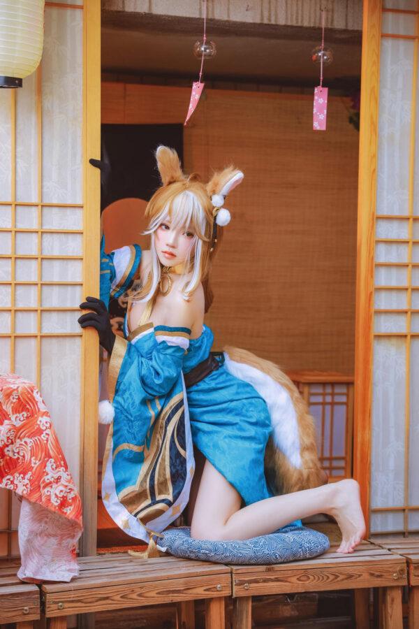 桜桃喵希娜小姐COS解析|原神角色还原×造型设计×和风摄影