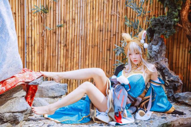 桜桃喵希娜小姐COS解析|原神角色还原×造型设计×和风摄影