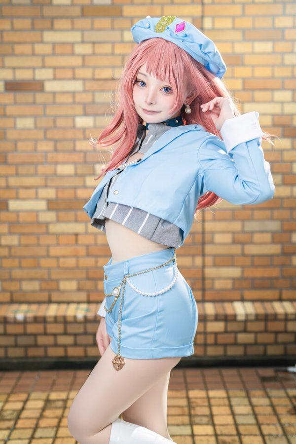 学园偶像大师经典偶像魅力：Fami花海咲季cos惊艳池袋阳光城