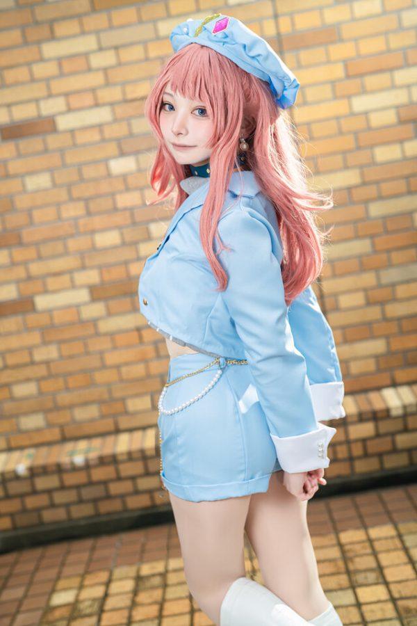 学园偶像大师经典偶像魅力：Fami花海咲季cos惊艳池袋阳光城