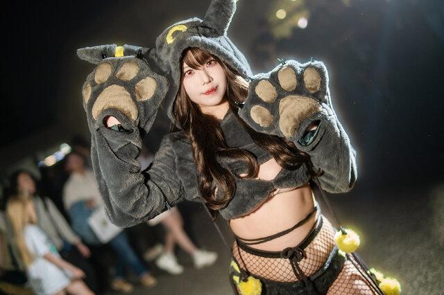 宝可梦亮相台湾PF：yuku肉醬月亮伊布COS的萌感与魅力并存