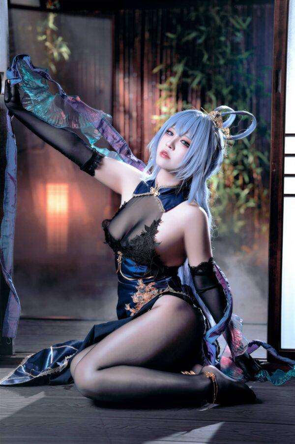 BANBANKO半半子花园COS：诠释碧蓝航线角色魅力与舞台感