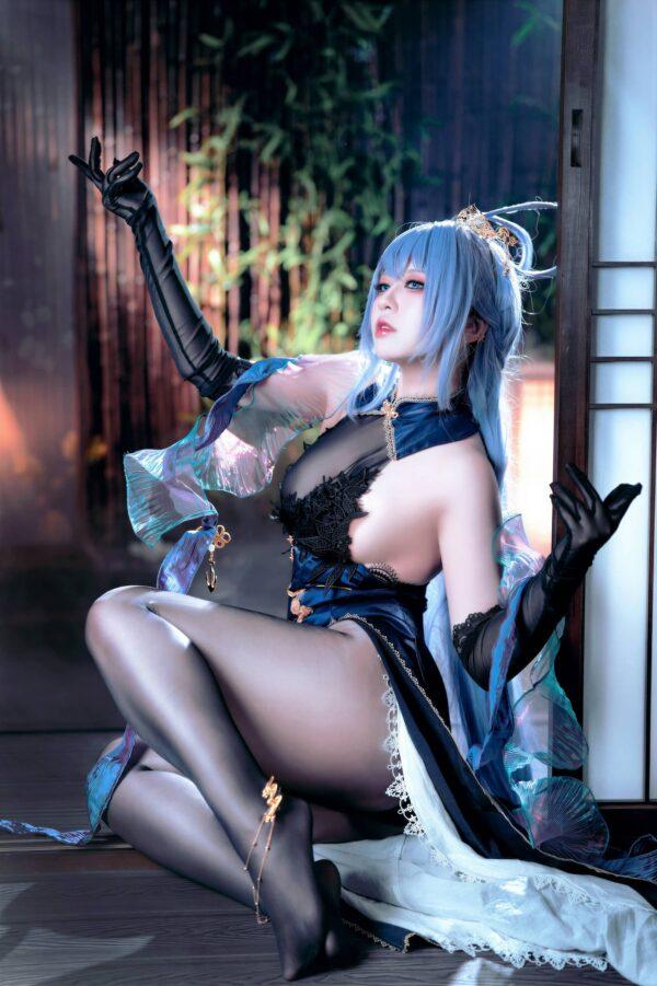 BANBANKO半半子花园COS：诠释碧蓝航线角色魅力与舞台感