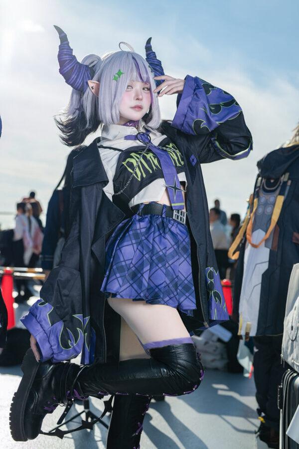 Hololive拉普拉斯COS：猫山たぬ演绎傲娇与甜美的极致反差