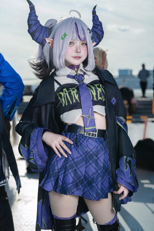 Hololive拉普拉斯COS：猫山たぬ演绎傲娇与甜美的极致反差