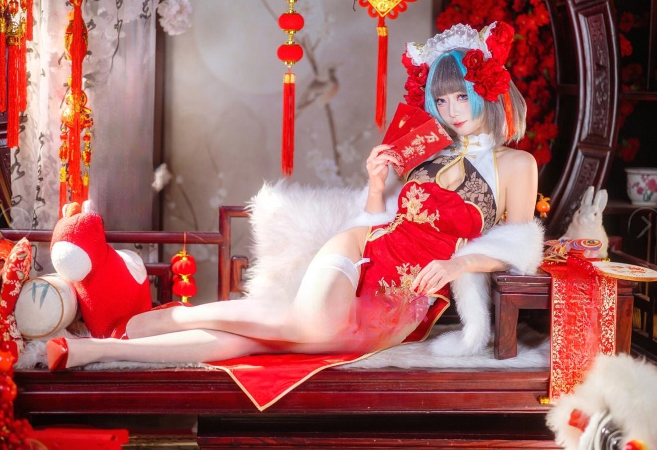 Money冷冷 – 柴郡新年旗袍