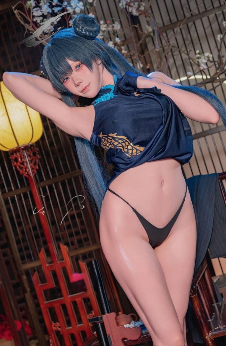 咬一口兔娘 2026年4月作品『碧蓝档案龙华妃咲』