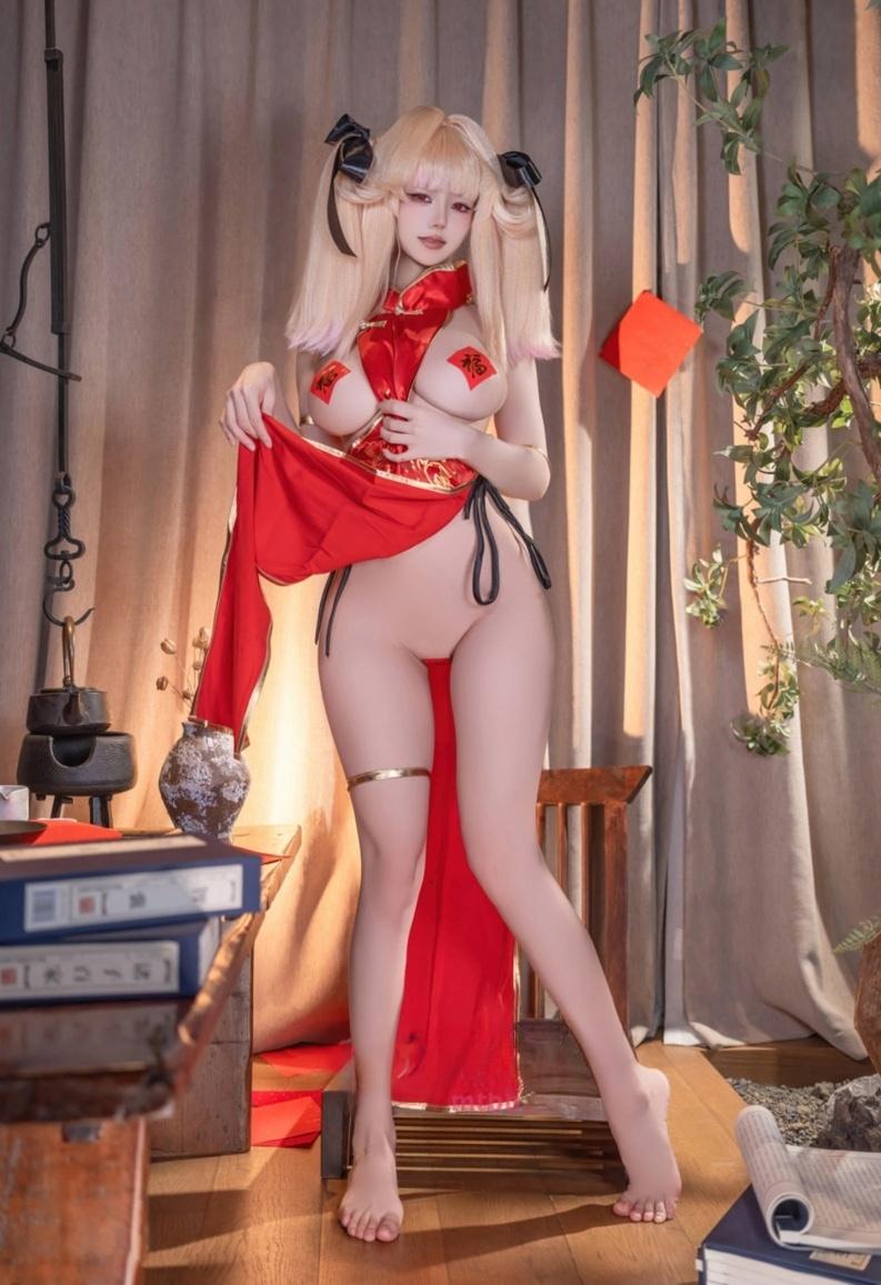 小仓千代w – 新春旗袍