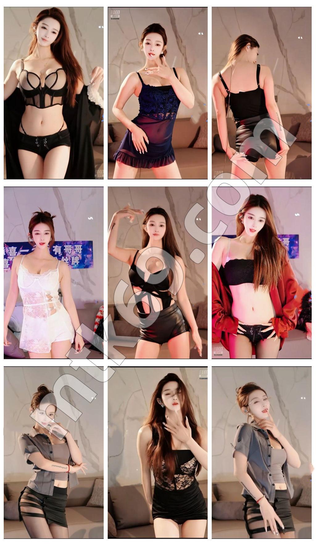 斗鱼UU薄荷理 新晋优质主播精选 会跳会擦边 [8V/606MB]