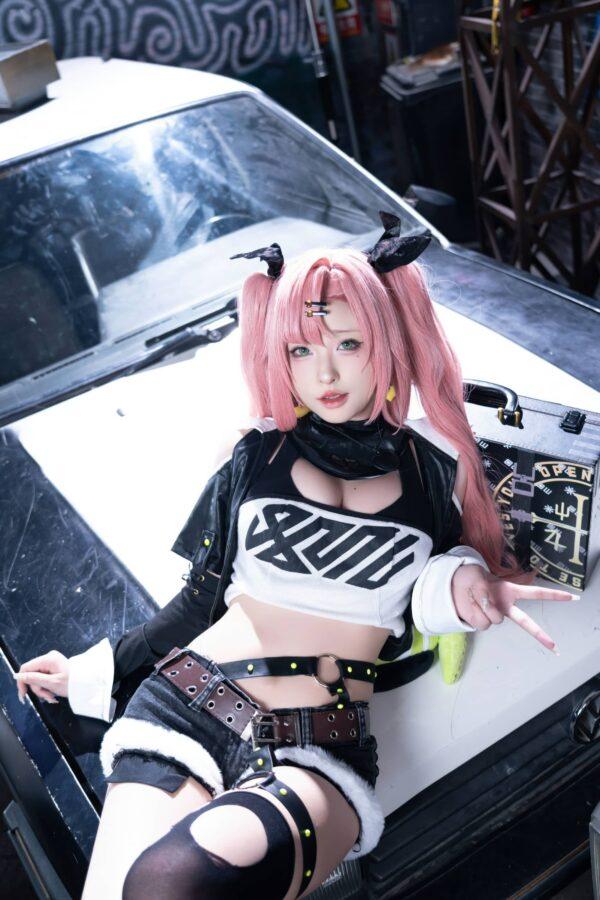 清水由乃妮可COS赏析｜绝区零原服还原甜酷小恶魔气质上头