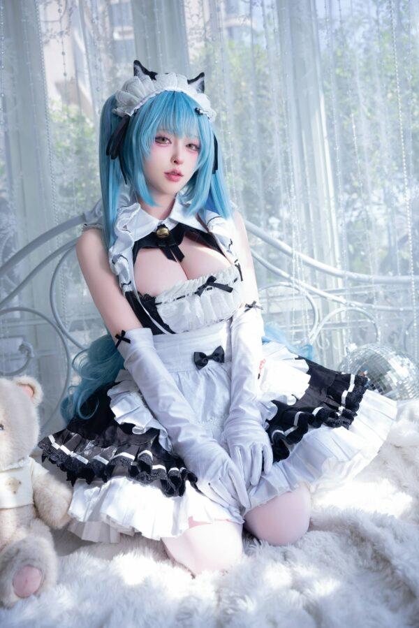 清水由乃普利瓦蒂COS赏析：女仆版妮姬的冷感优雅太上头了