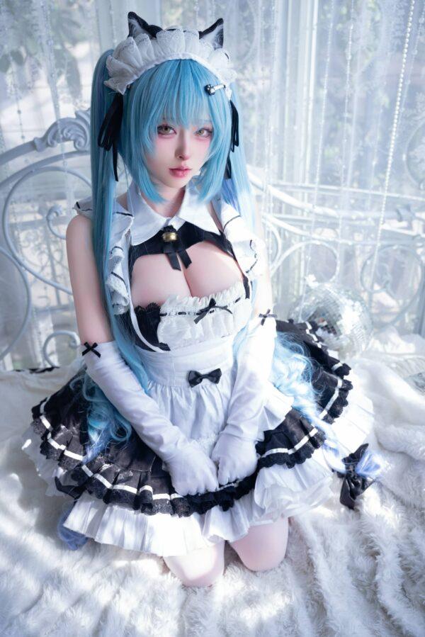 清水由乃普利瓦蒂COS赏析：女仆版妮姬的冷感优雅太上头了