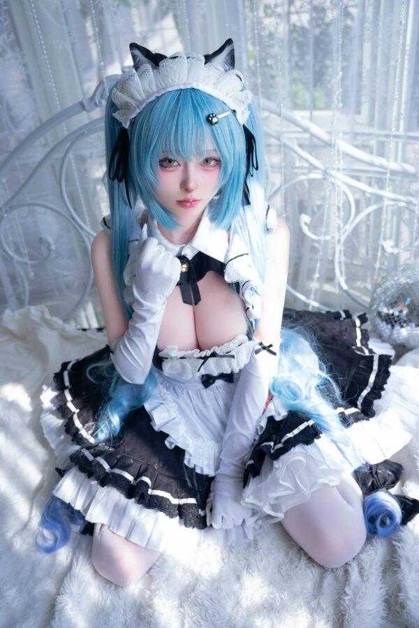清水由乃普利瓦蒂COS赏析：女仆版妮姬的冷感优雅太上头了