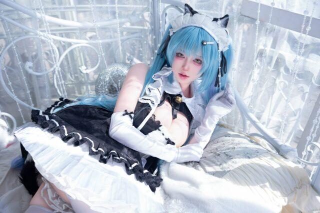 清水由乃普利瓦蒂COS赏析：女仆版妮姬的冷感优雅太上头了