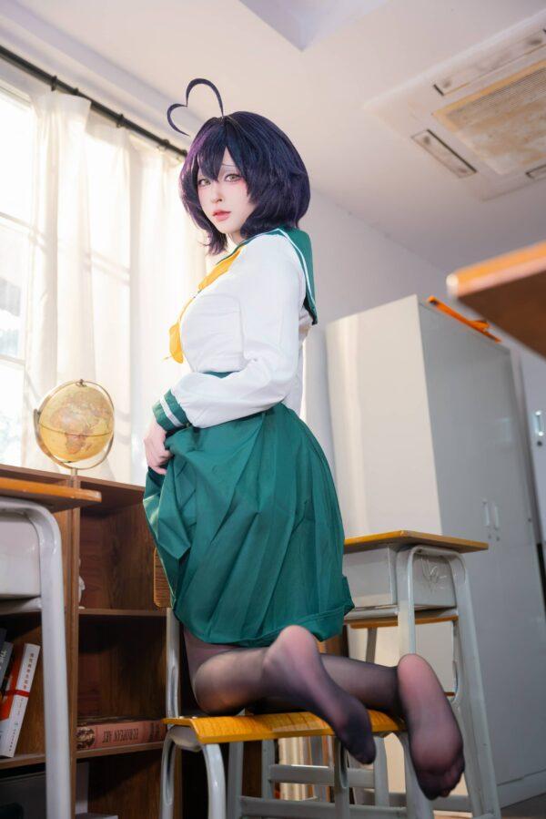 清水由乃柊舞缇娜COS｜JK版魔法少女的反差气质与镜头张力