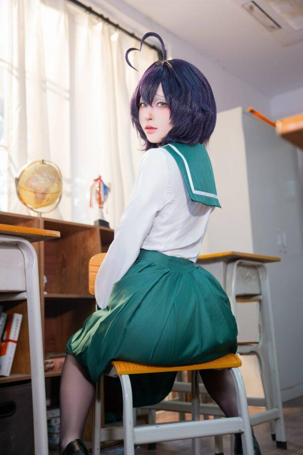 清水由乃柊舞缇娜COS｜JK版魔法少女的反差气质与镜头张力