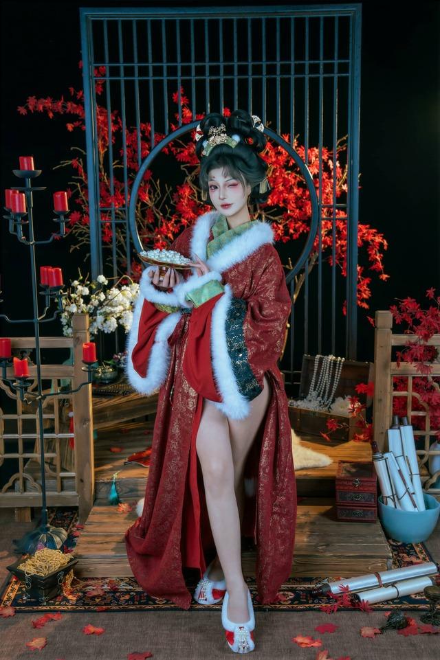 yuuhui玉汇狐仙的报恩cos赏析：一场充满东方美学的原创古风