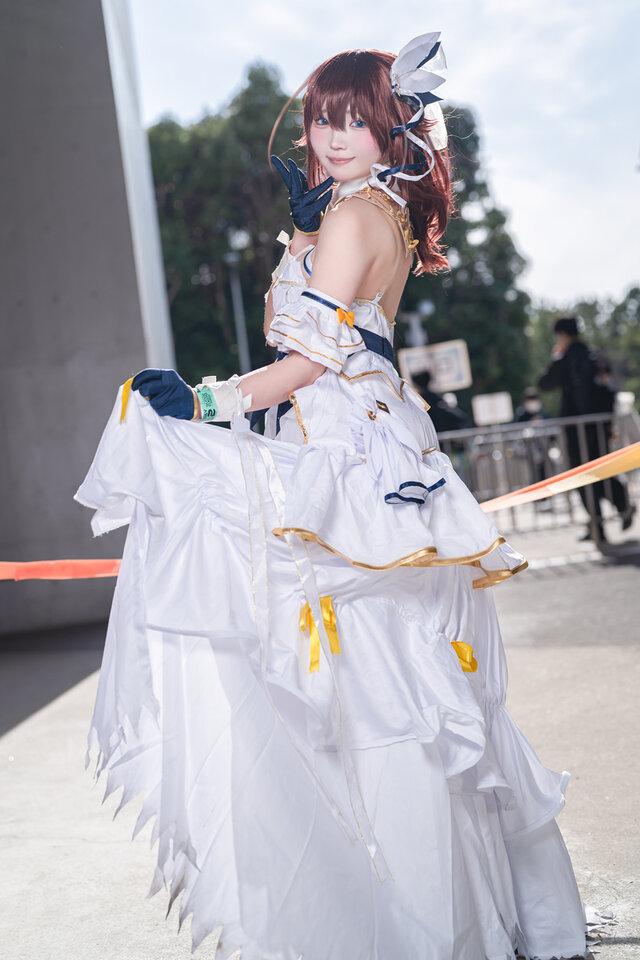 仙女下凡？Narumera神级时乃空cos原来白丝和仙女裙是绝配