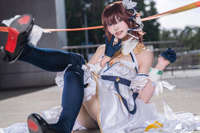 仙女下凡？Narumera神级时乃空cos原来白丝和仙女裙是绝配
