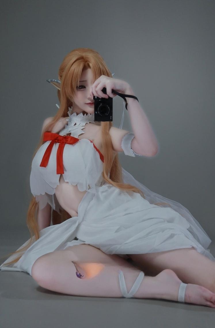 幼愛youmeko – 刀剑神域-亚丝娜·精灵囚服