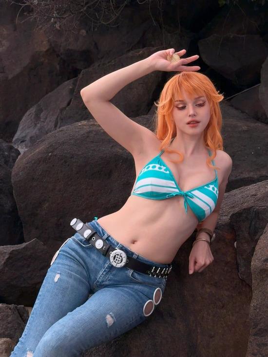 海贼王娜美COS：来看看Shirogane-sama的打破次元壁之作
