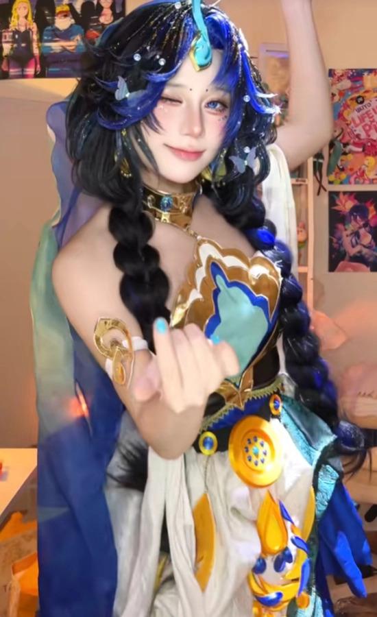 王者荣耀多莉娅COS打破次元壁！这才是绝美的海洋人鱼公主