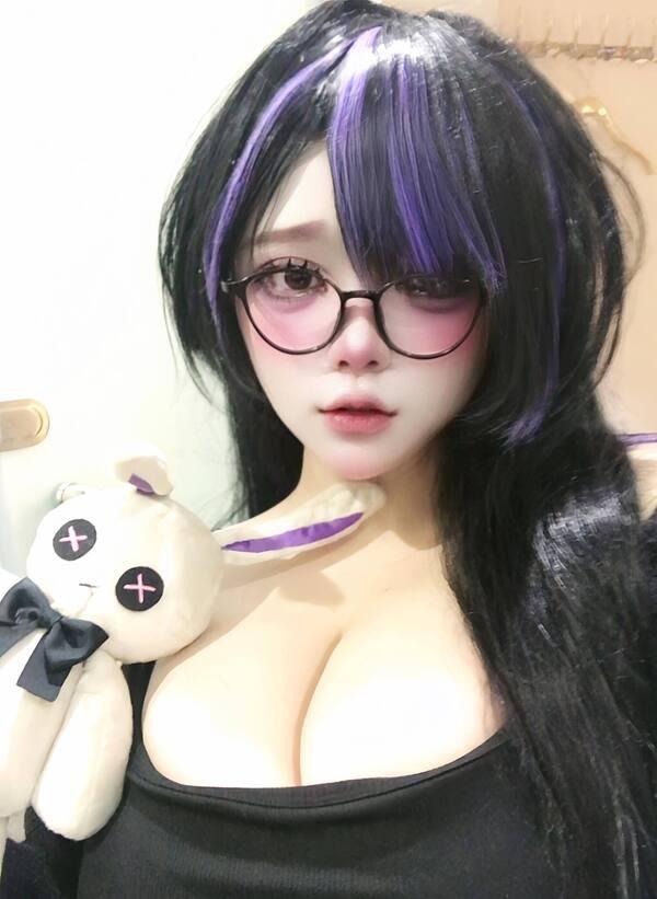 胜利女神妮姬Label COS：Pi Tien神秘紫发与冷艳气质完美碰撞