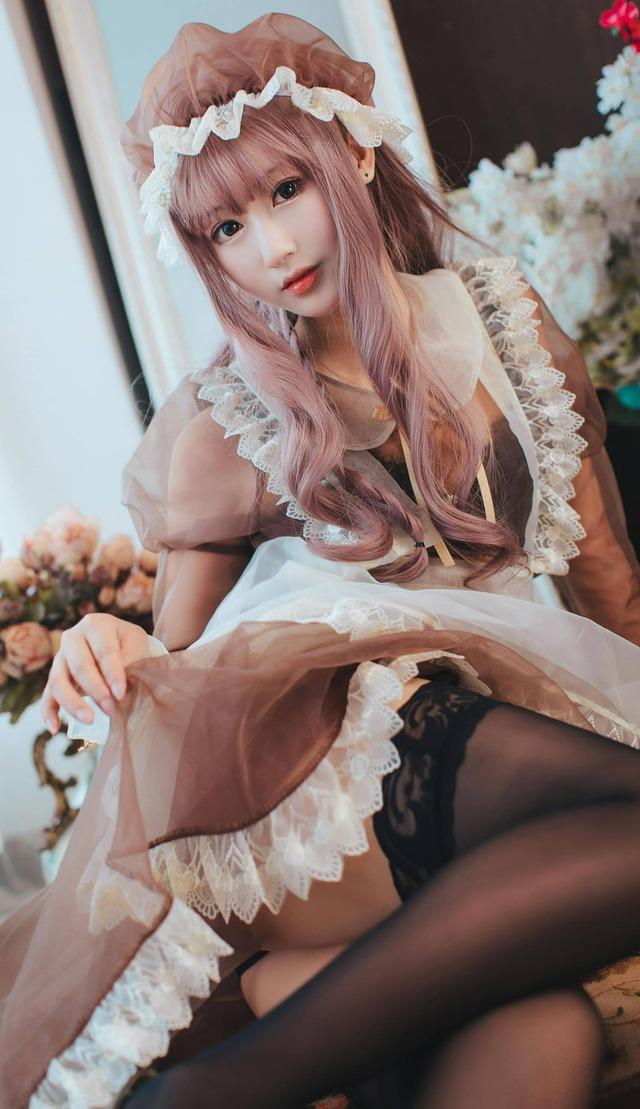 透明女仆COS：羽生三未×一千只猫薄禾教科书级光影视觉盛宴
