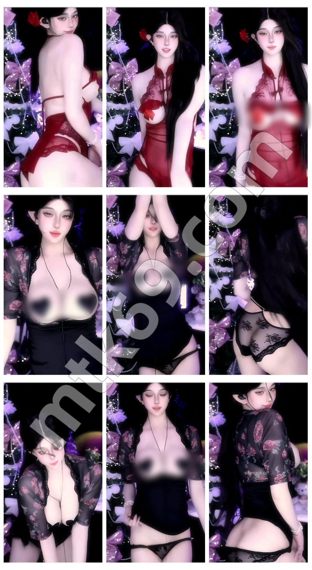 小心心尤米 无罩乳贴烧舞 [3V/369MB]