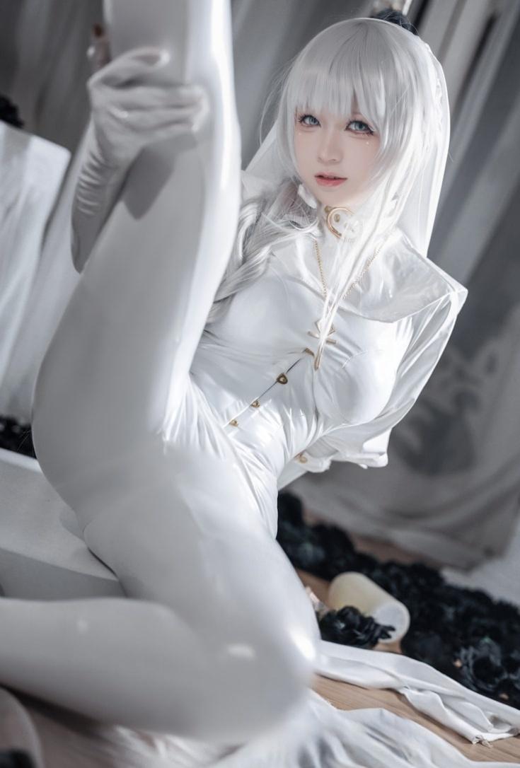 樱落酱w 纯白修女